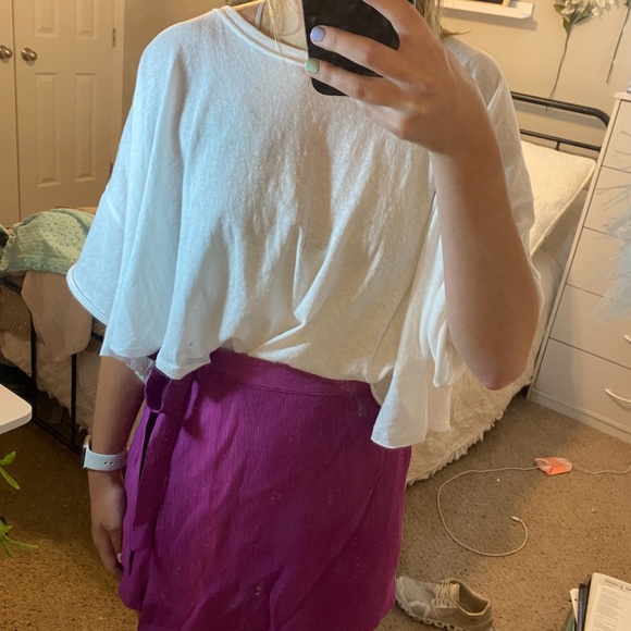 NWT Magenta Envelope Skort - Picture 5 of 6